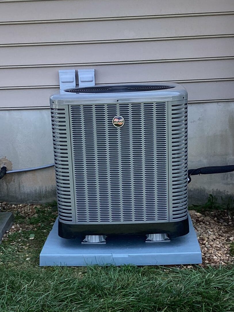 New Heat Pump installed by The Otter Guys in Charlottesville, VA