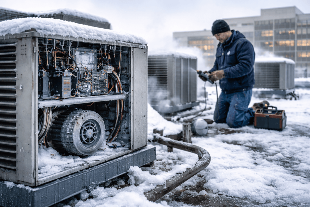 Most Common Problems for Commercial HVAC Systems in Winter