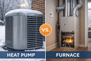 heat pump vs furnace