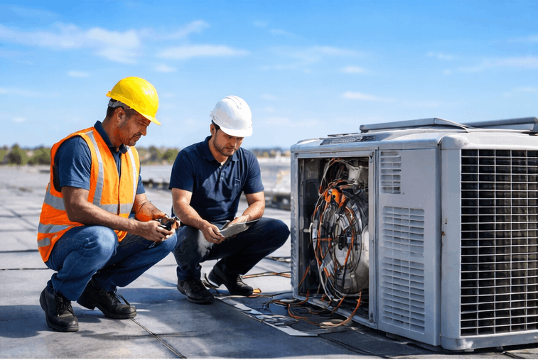 Commercial HVAC service and maintenance